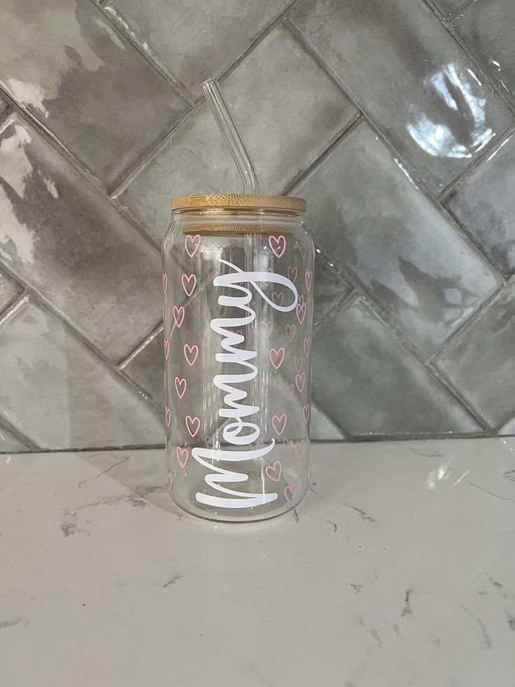 Customised Glass Tumbler