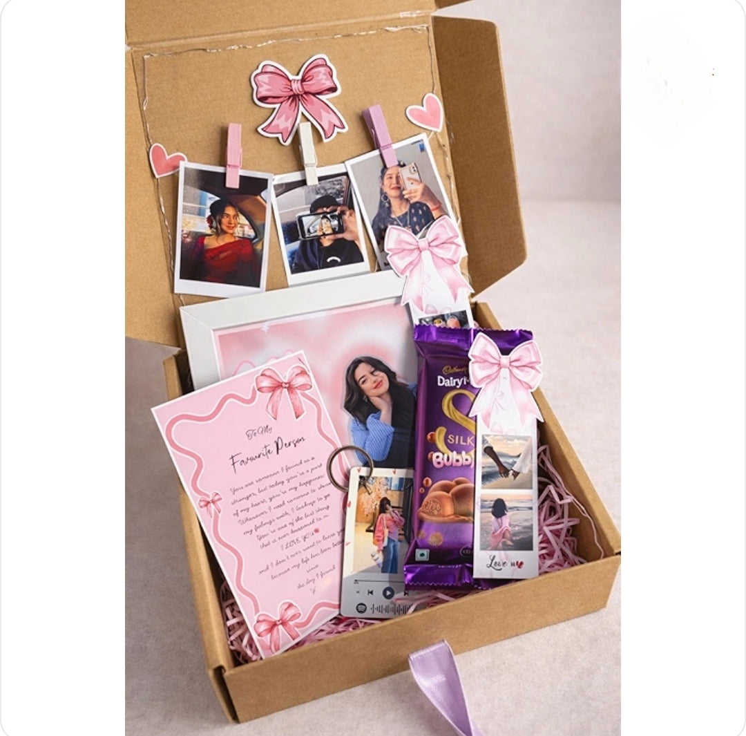 Bow Hamper Box