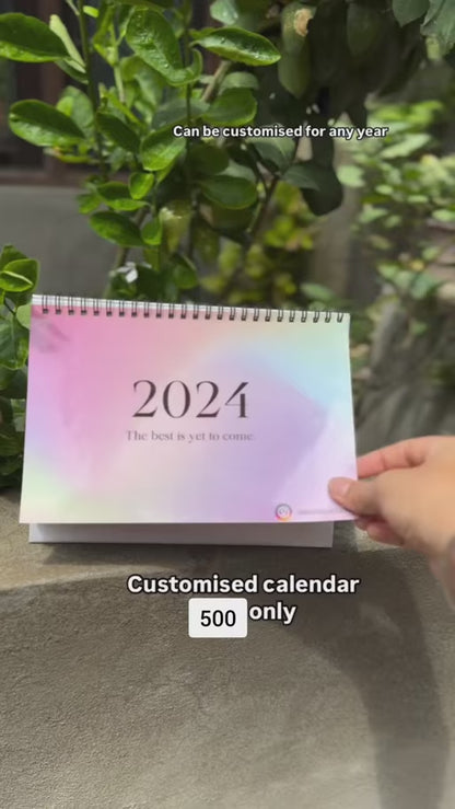 Tabletop Calendar