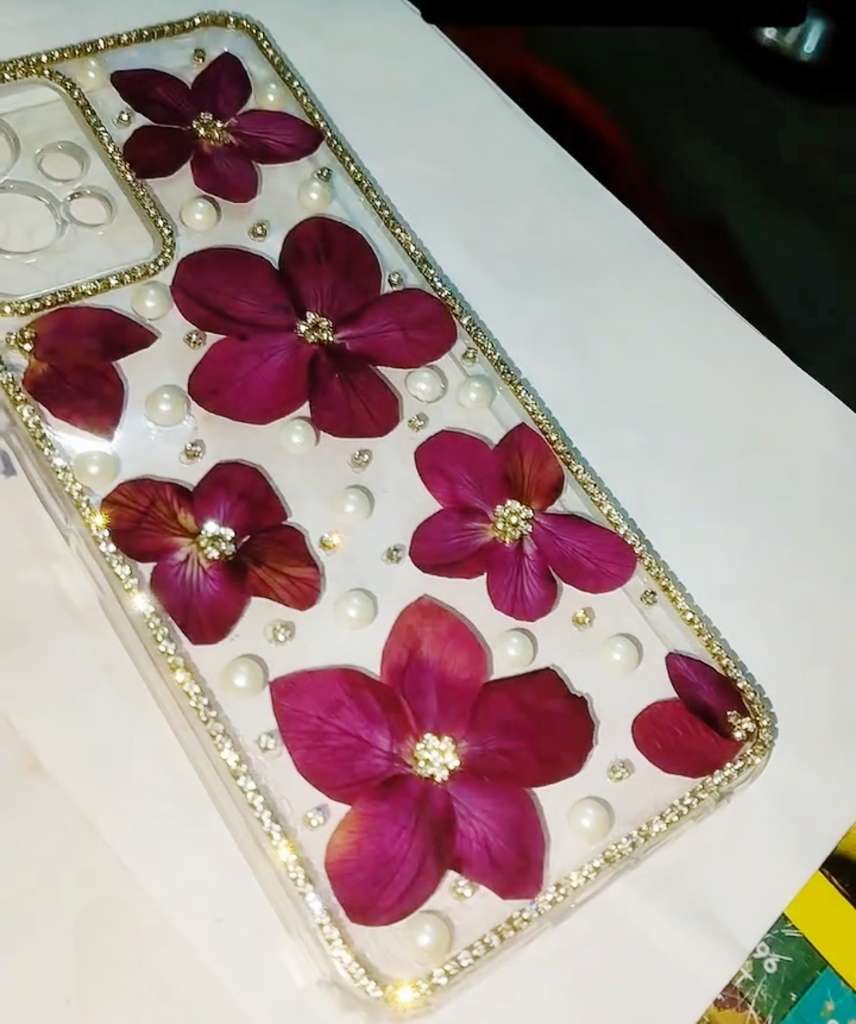 Blingy Rose Phone Cover