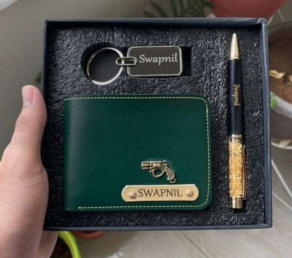 Name Wallet, Keychain & Pen Set