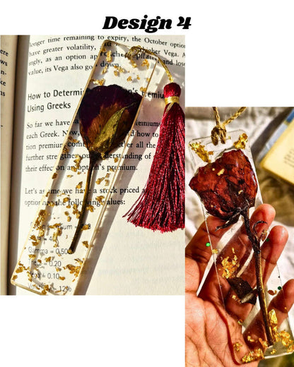 Rose Preserved Bookmark
