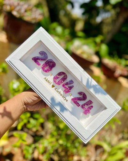 Preservation Date Box Frame