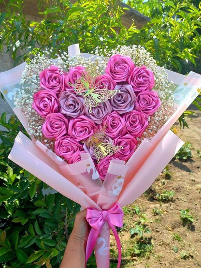 Ribbon Rose Bouquet
