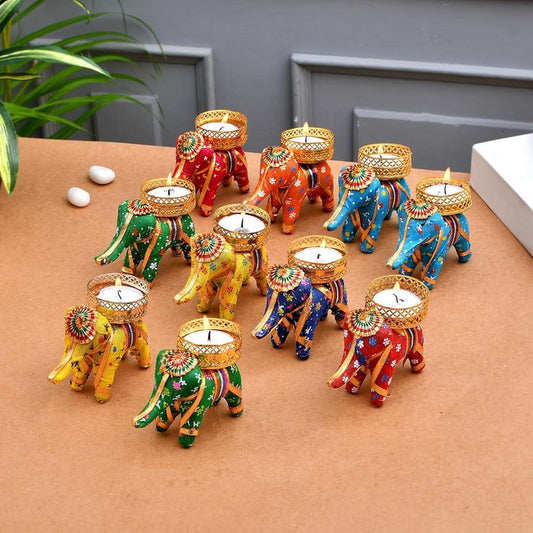 Elephant Tea Light Holders