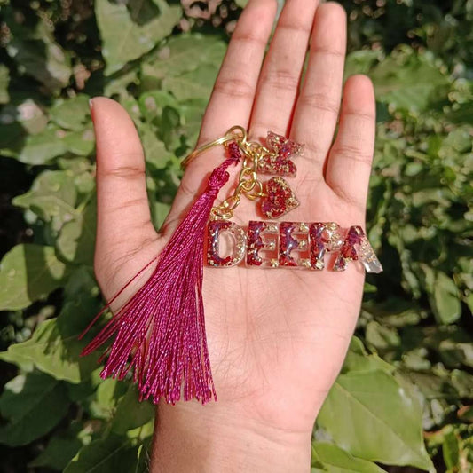 Name Petal Preserve Keyring