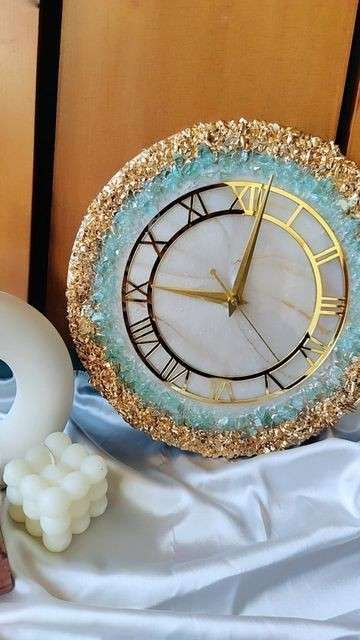 Crystal Studded Clock
