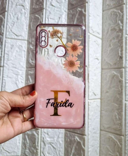 Floral Name Phone Cover