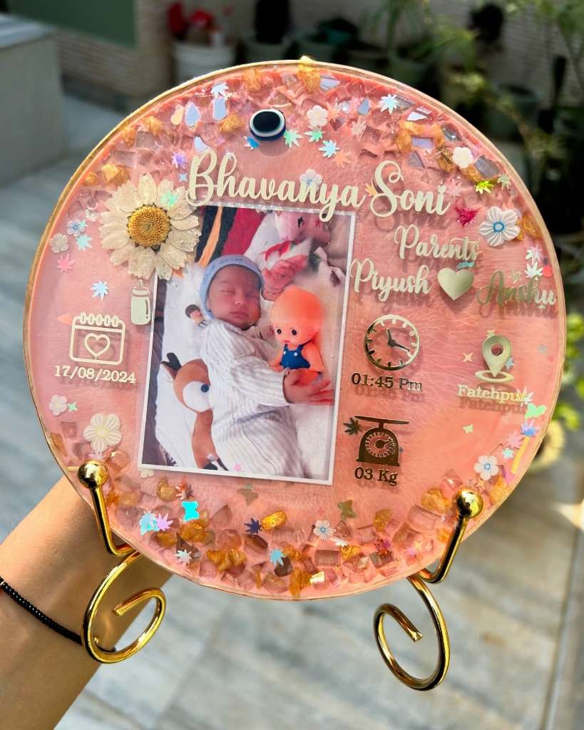Baby Details  Preservation Frame