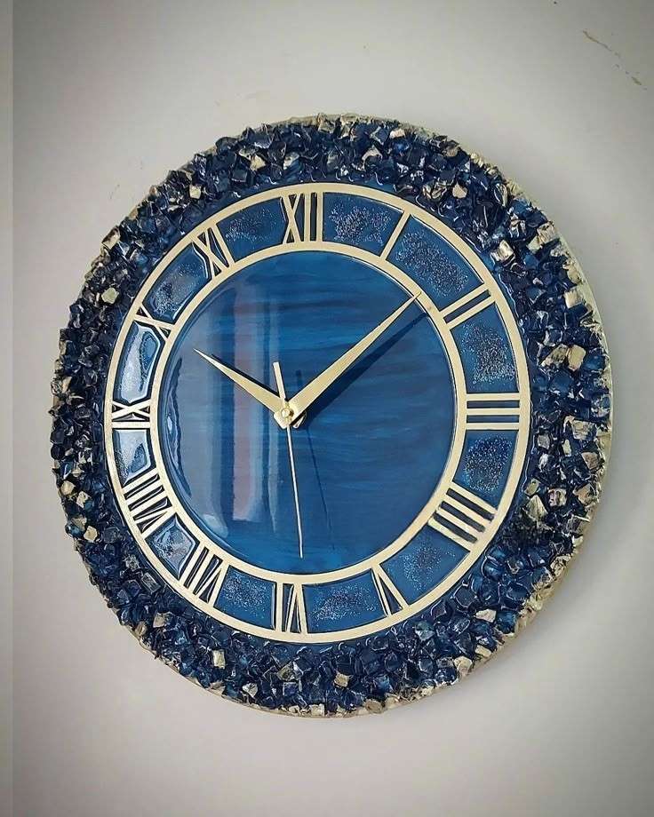 Crystal Studded Clock