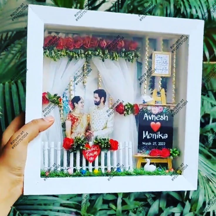 Miniature 3D LED Room Frame