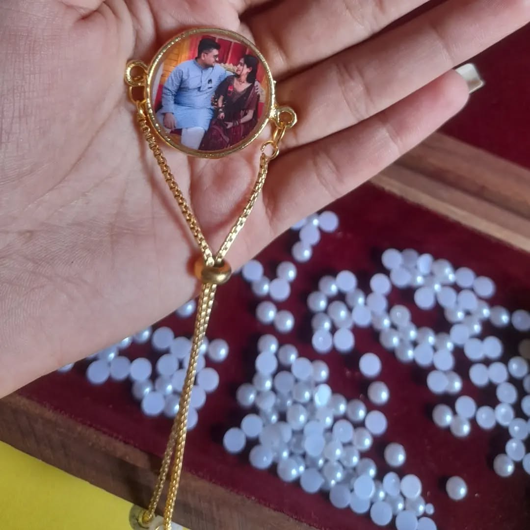 Resin Photo Bracelet