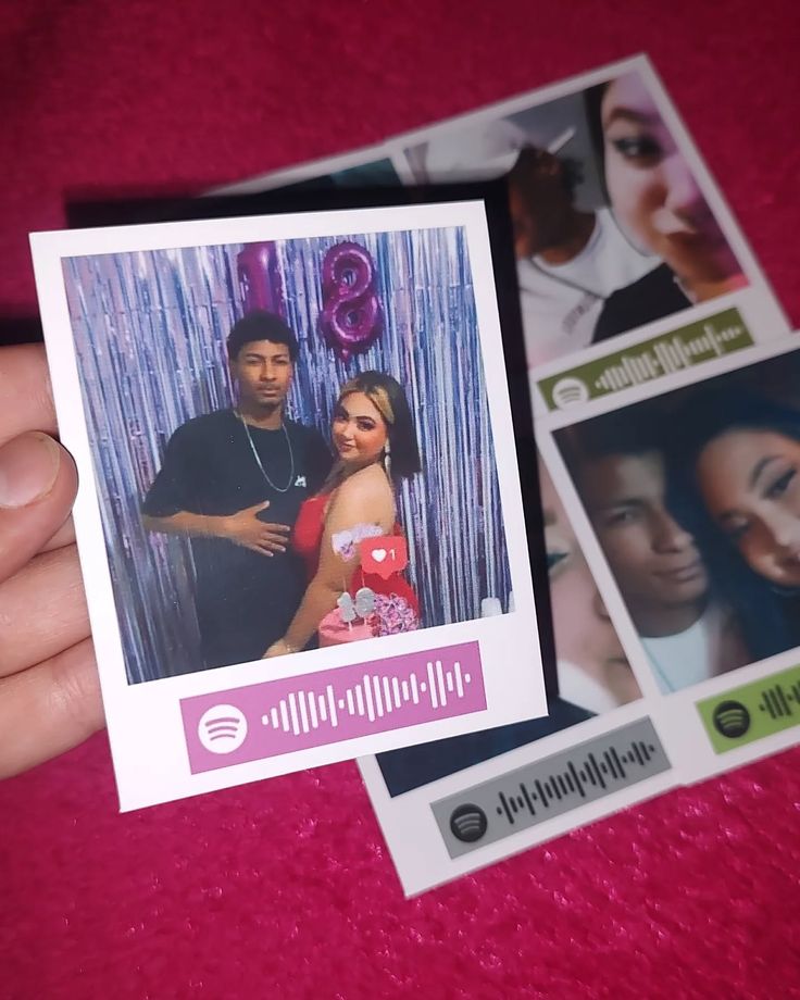 Spotify Polaroids