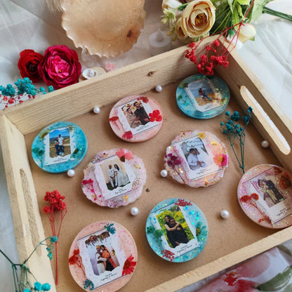Resin Photo Fridge Magnet