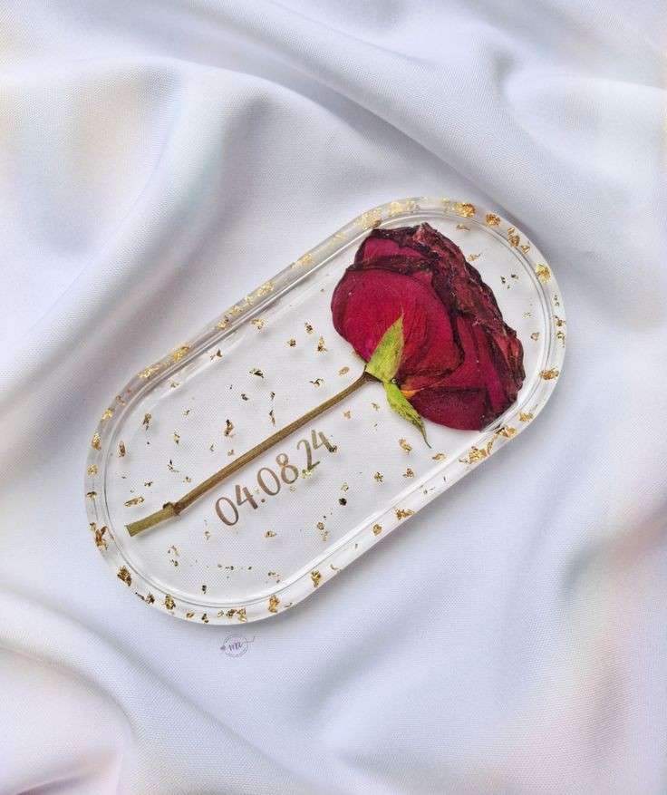 Floral Trinket Tray