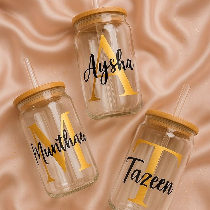Customised Glass Tumbler