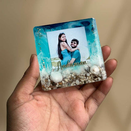 Resin Photo Fridge Magnet