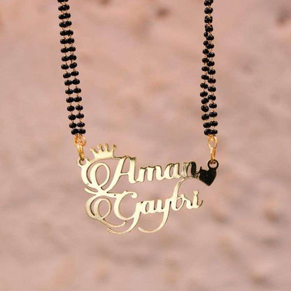 Metal Couple Mangalsutra