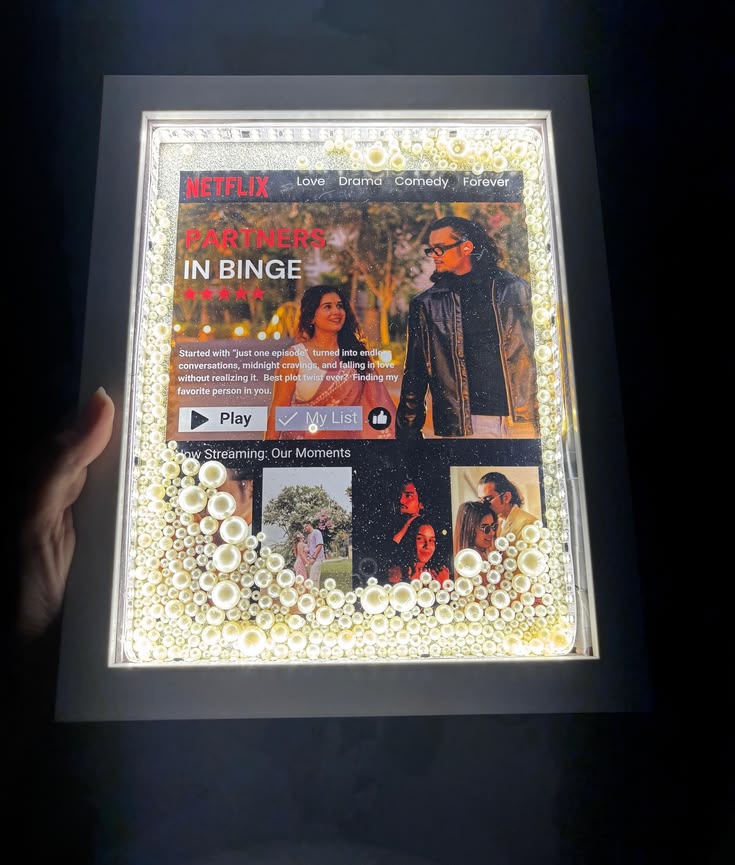 3D LED Pearl Frame