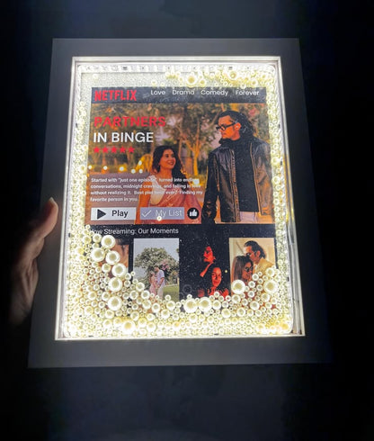 3D LED Pearl Frame