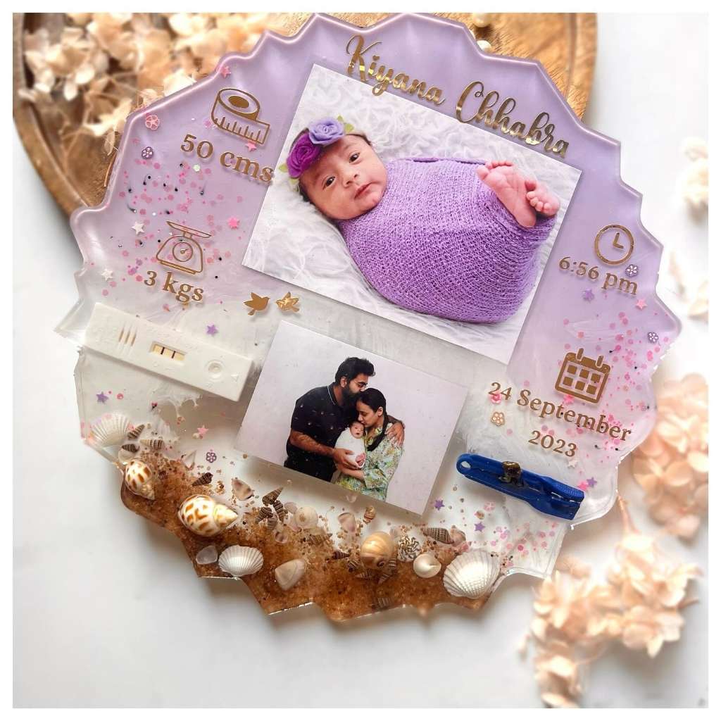 Baby Details  Preservation Frame