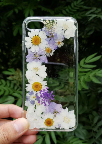 Real Flower Encased Phone cover
