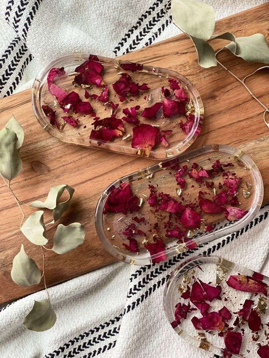 Floral Trinket Tray
