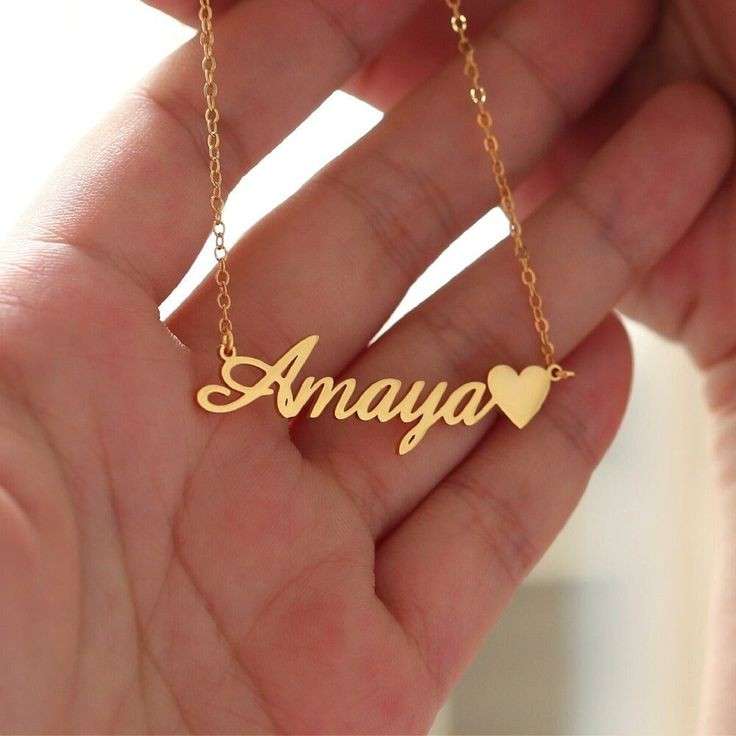 Metal Name Necklace