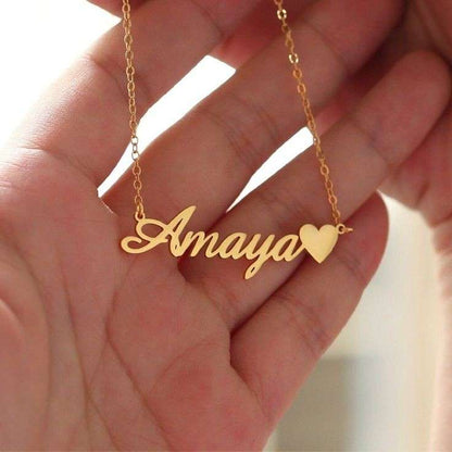 Metal Name Necklace