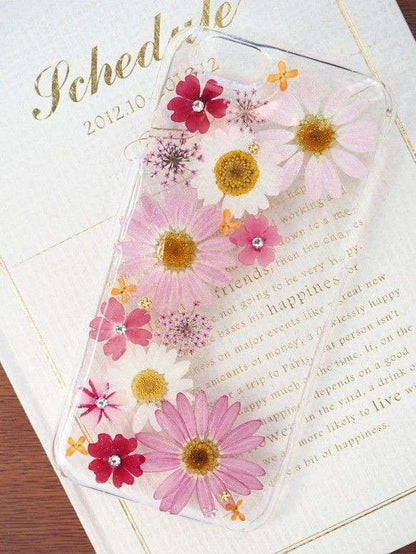 Real Flower Encased Phone cover
