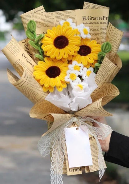 Velvet Sunflower Bouquet