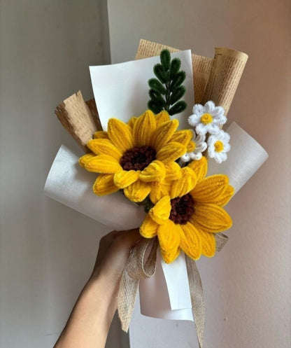 Velvet Sunflower Bouquet