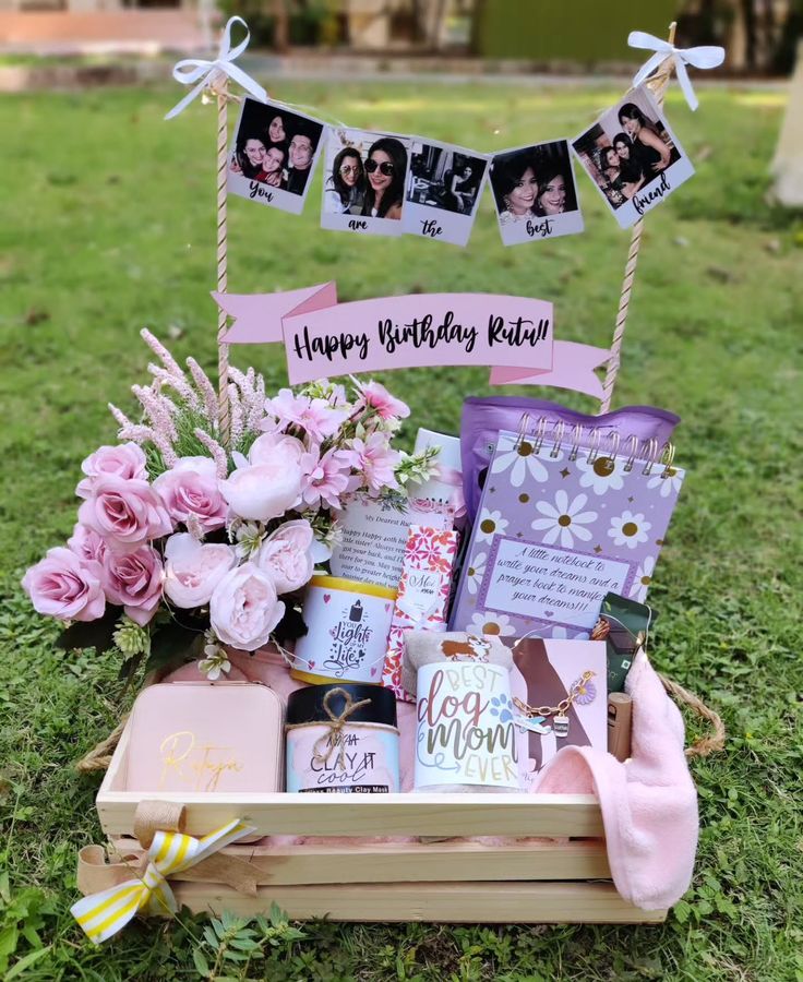 Birthday Hamper Tray