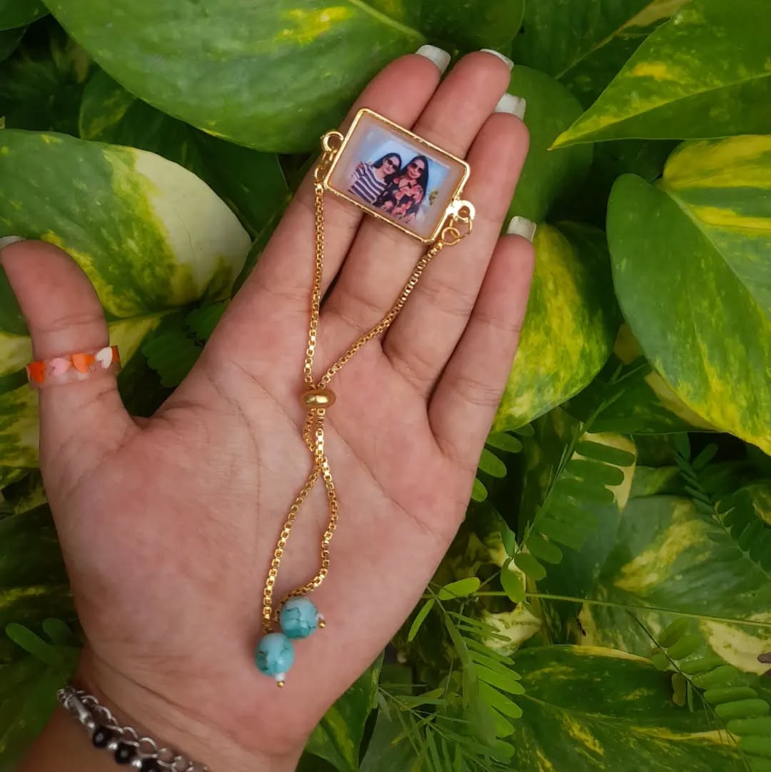 Resin Photo Bracelet