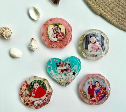 Resin Photo Fridge Magnet