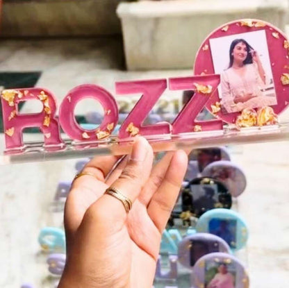 Resin Name Stand