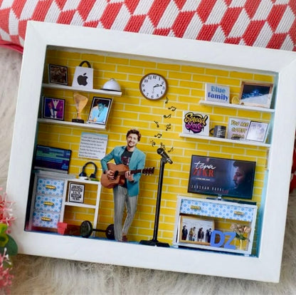 Miniature 3D LED Room Frame