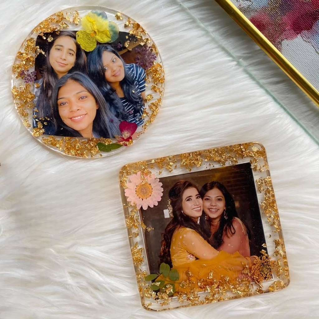 Resin Photo Fridge Magnet