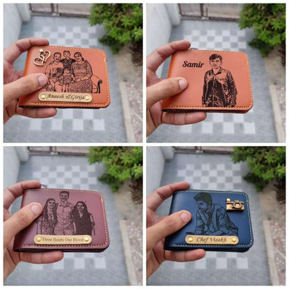 Photo Engraved Wallet