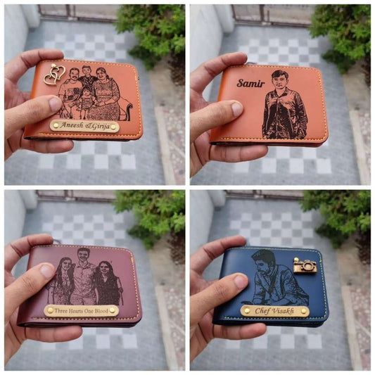 Photo Engraved Wallet